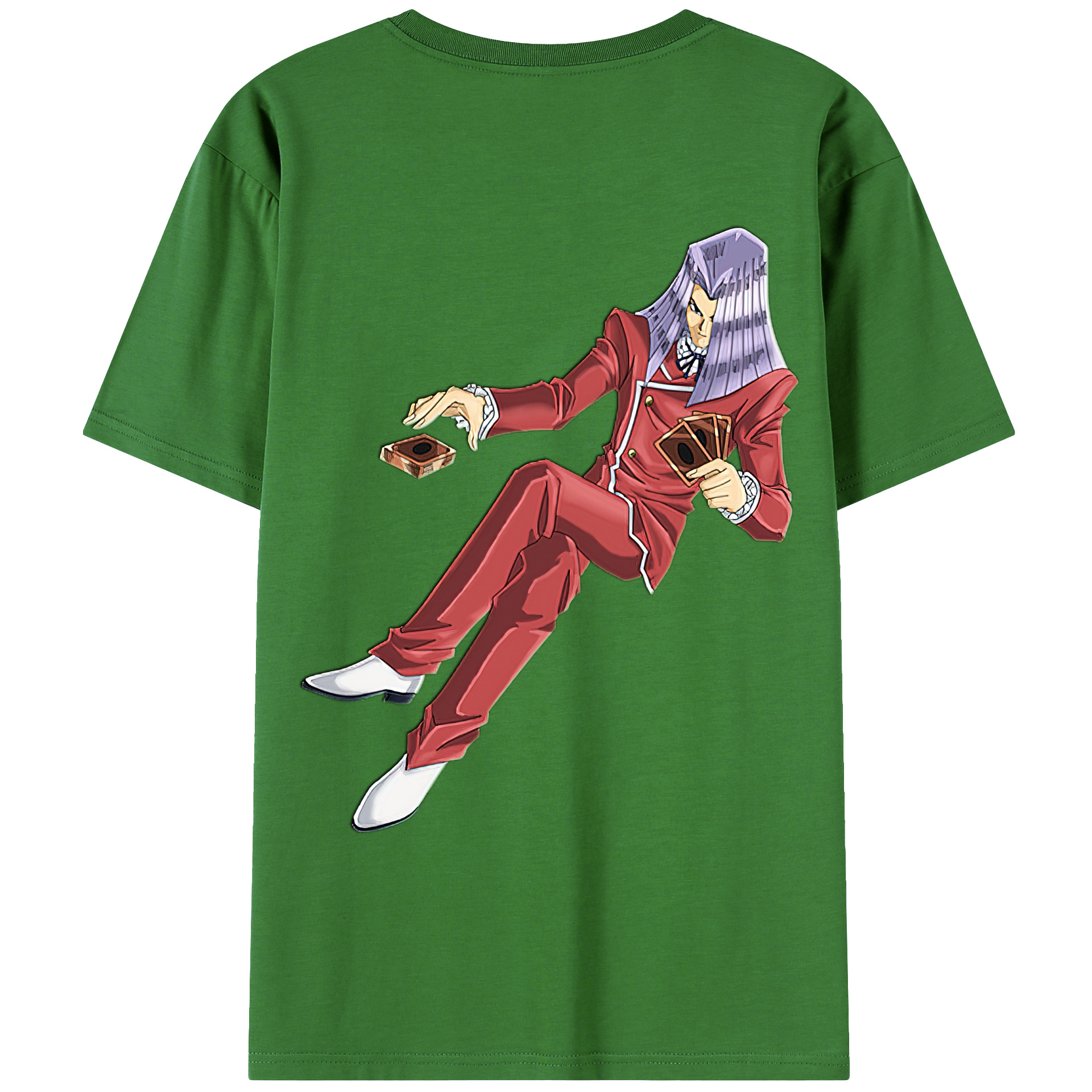 （画像用） 遊☆戯☆王 Yu-Gi-Oh! レディース半袖Tシャツ(バックプリント)